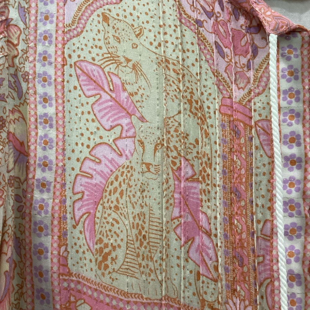 Poinciana Blouse Cotton Candy Pink medium Spell and the Gypsy - Picture 3 of 6